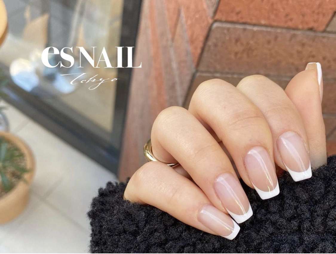 王道！フレンチネイル♡