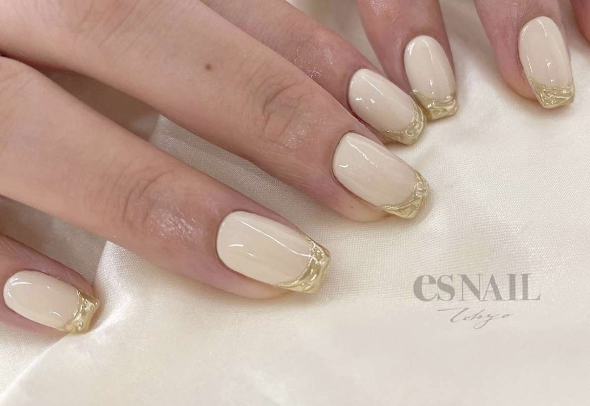 ミラーニュアンスフレンチ✨