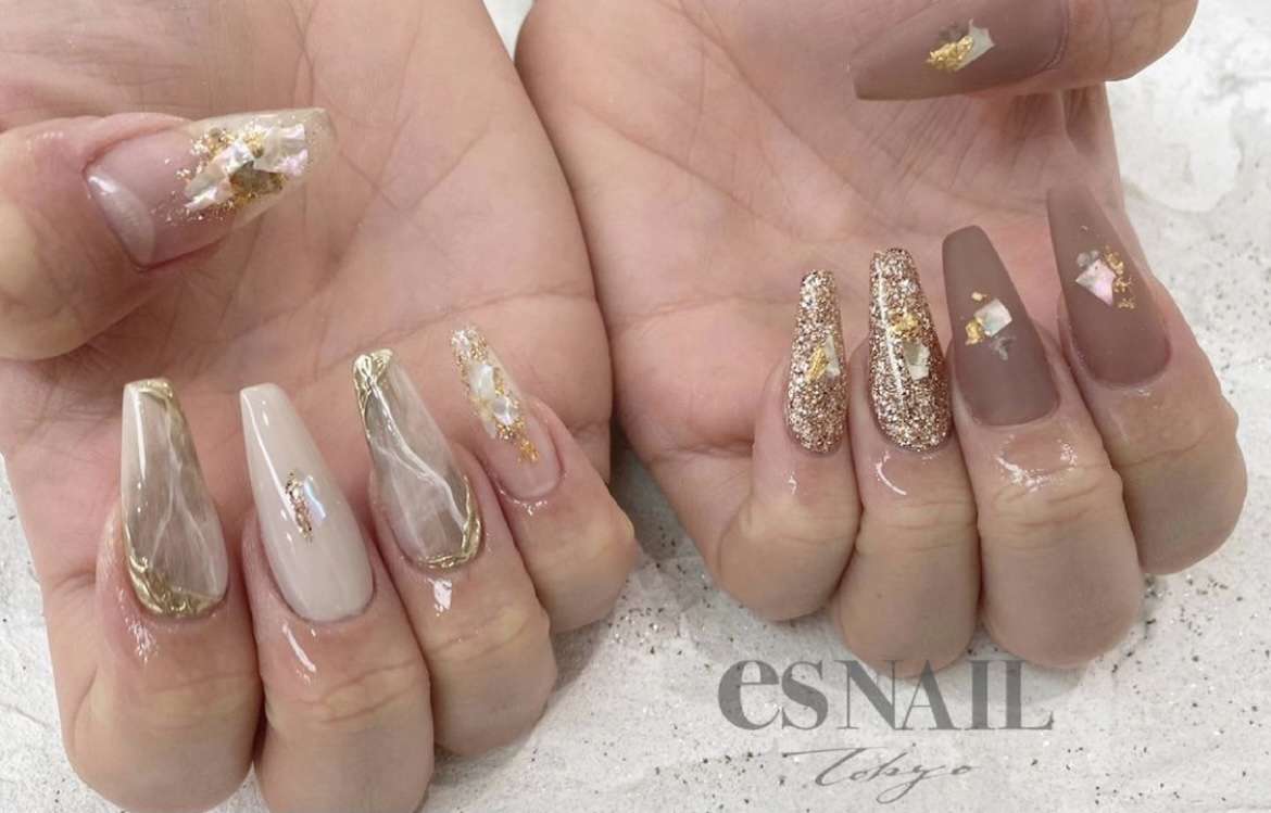 ロングシェルアシメ✨