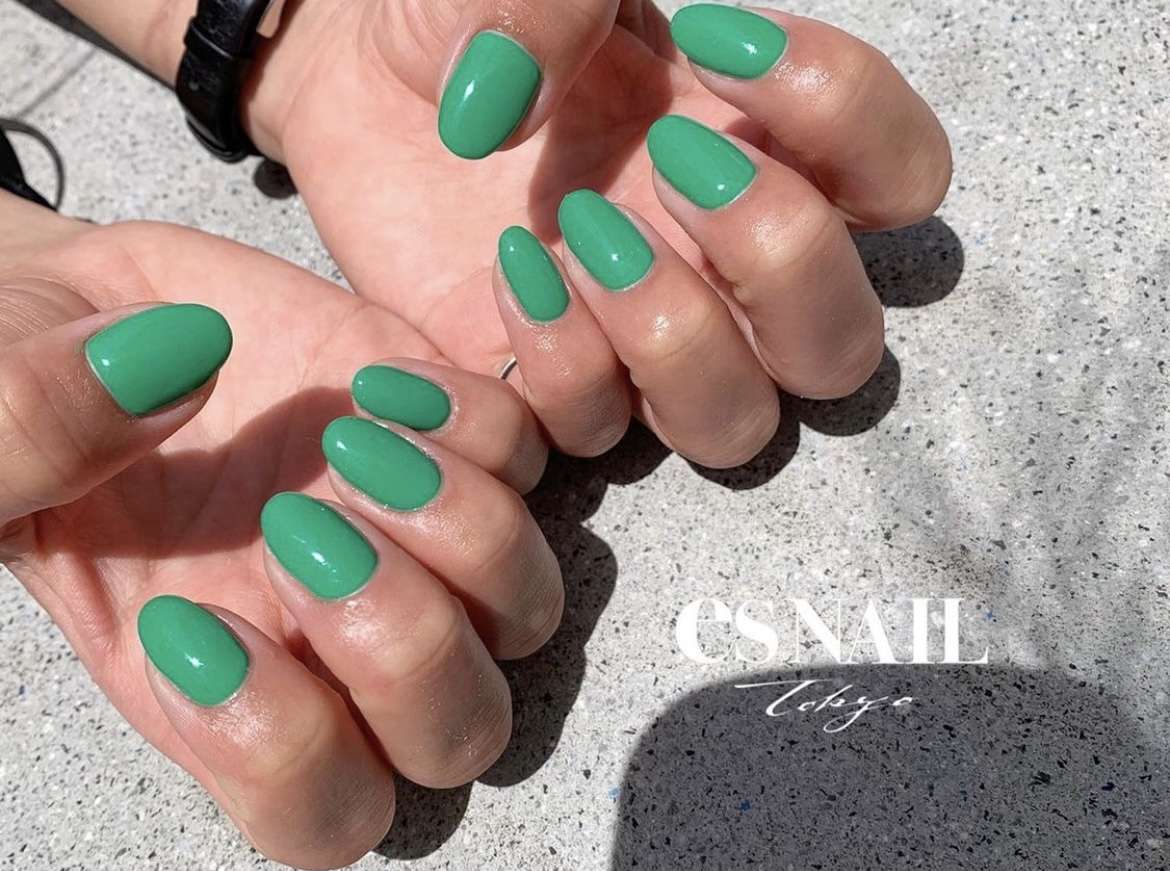 ビビットなオリジナルmixカラー💚