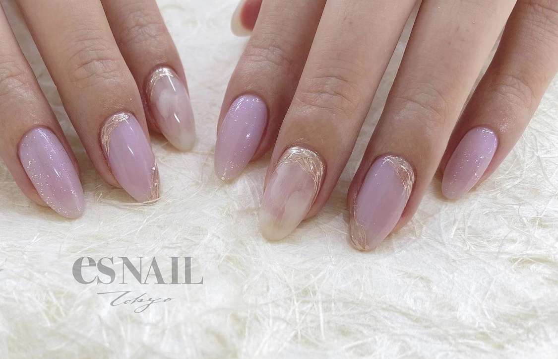 ピンクニュアンスネイル💗