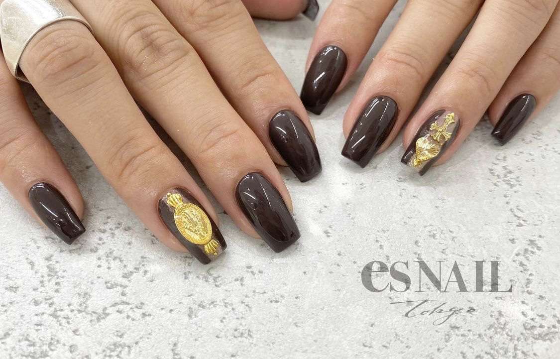 スタッズカジュアルデザイン🤎