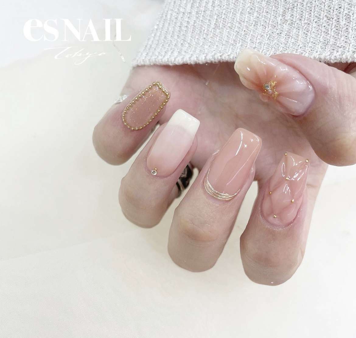 韓国風ネイル💕