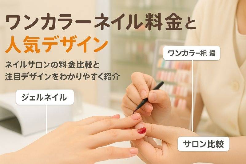 ネイルサロンでワンカラーの料金相場と人気デザイン徹底比較ガイド