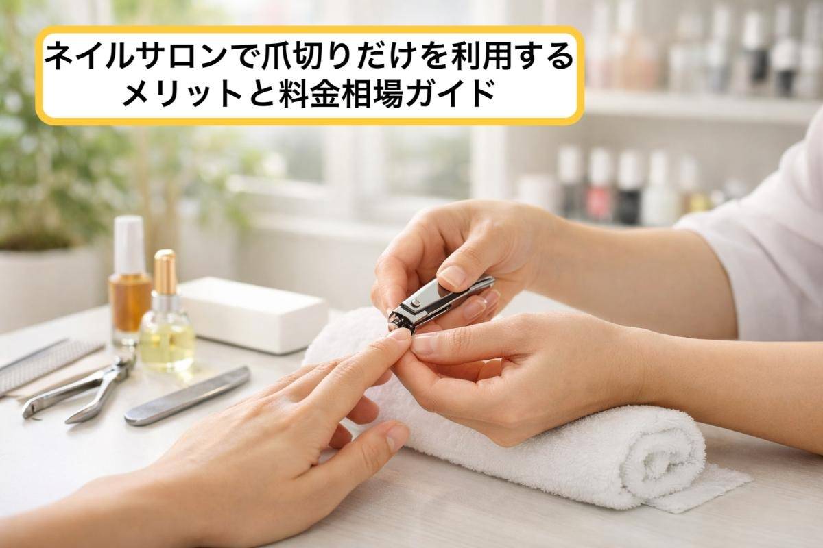 ネイルサロンで爪切りだけを利用するメリットと料金相場ガイド