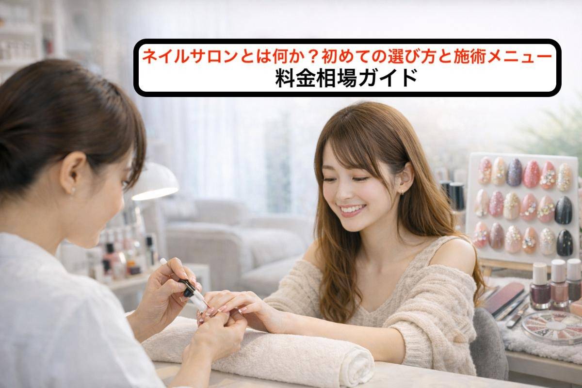 ネイルサロンとは何か？初めての選び方と施術メニュー・料金相場ガイド